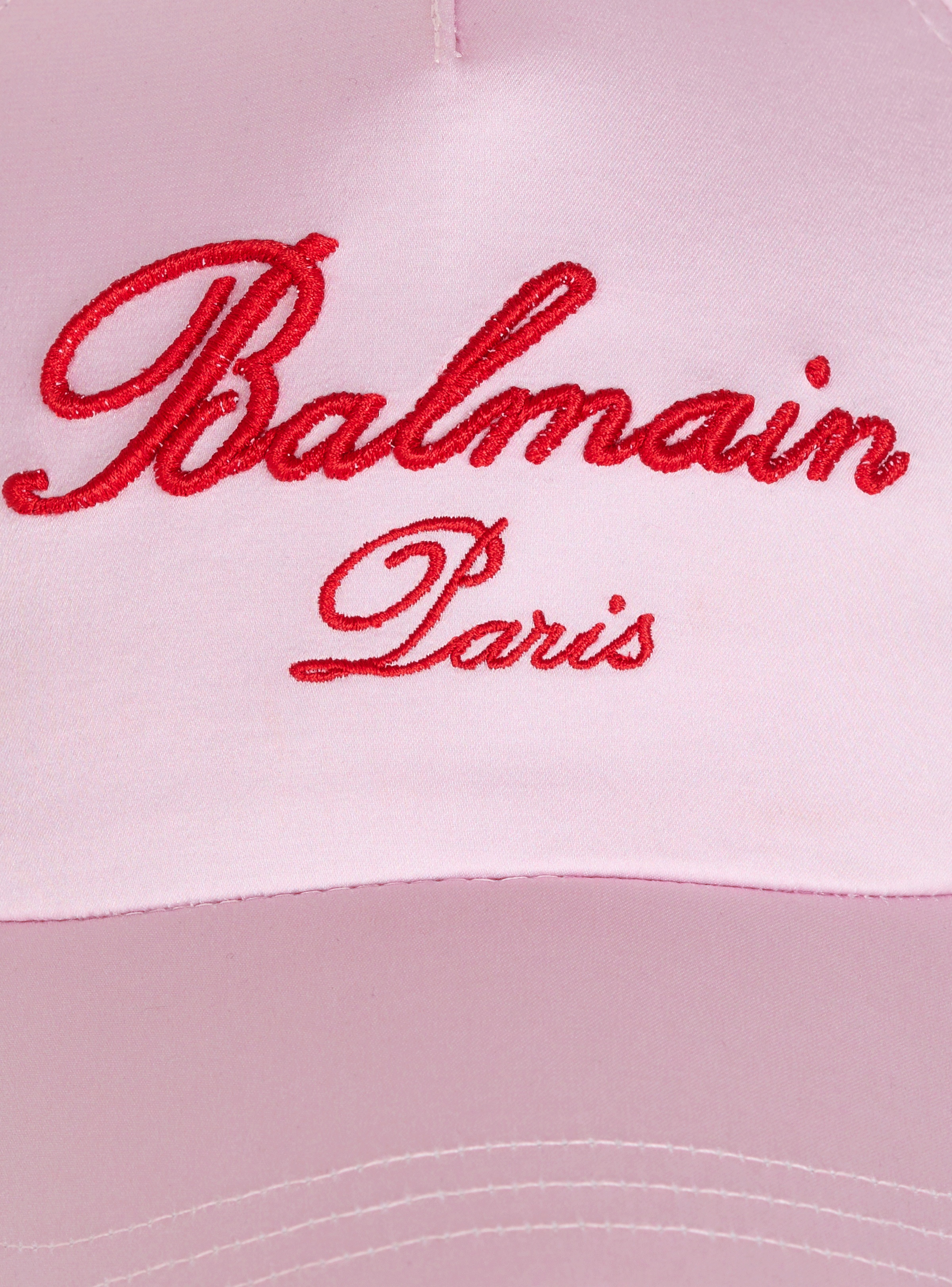 Balmain Signature embroidered cap - 5