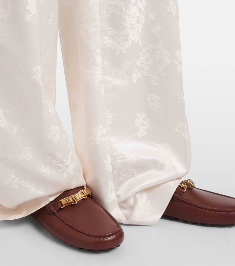 Chain-detail leather mules 2