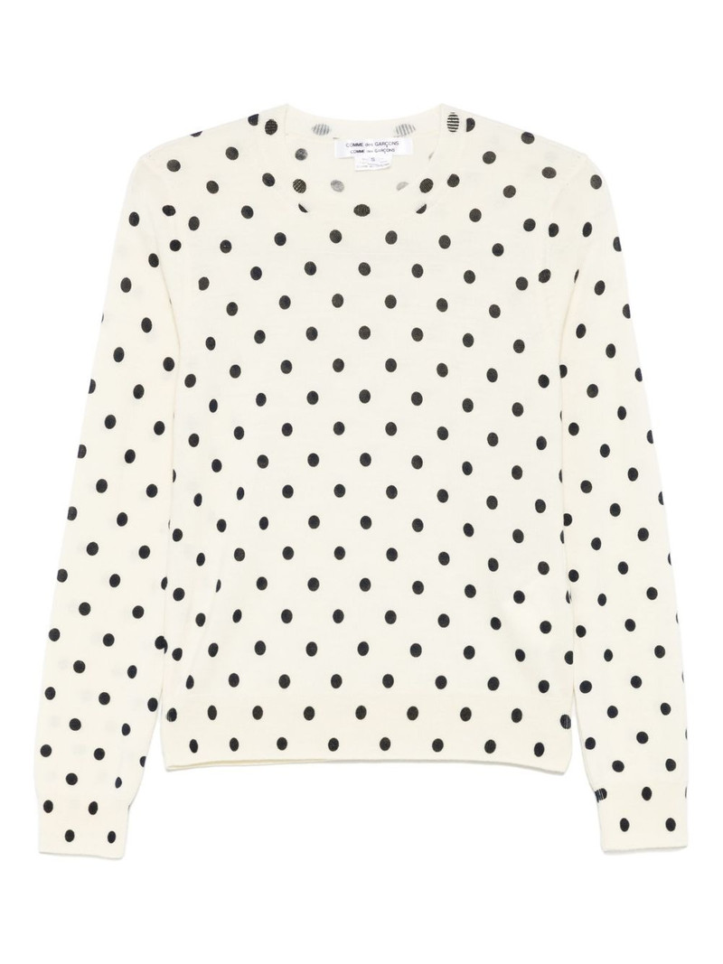 polka-dot sweater 1