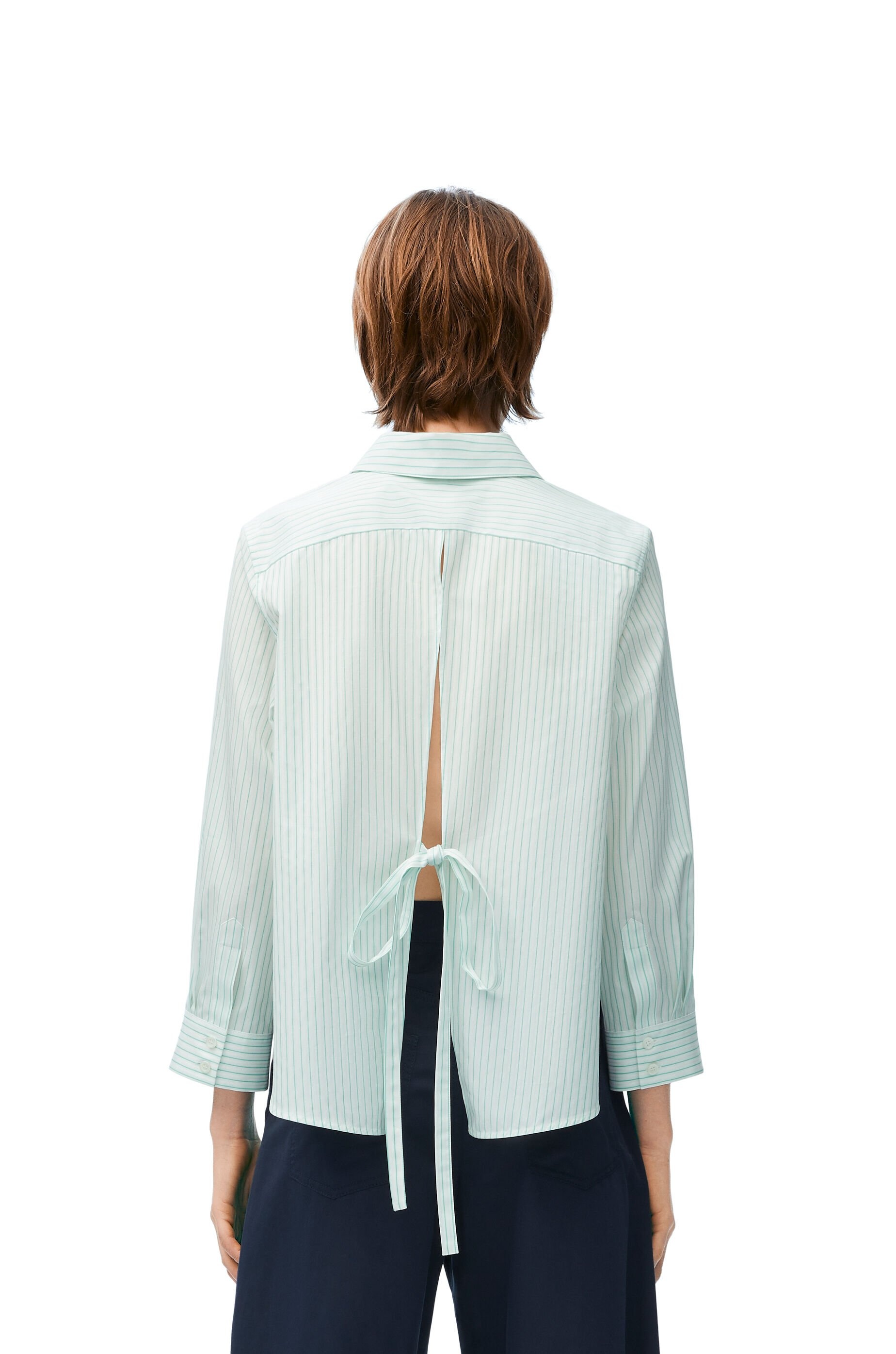 Trapeze shirt in cotton - 4