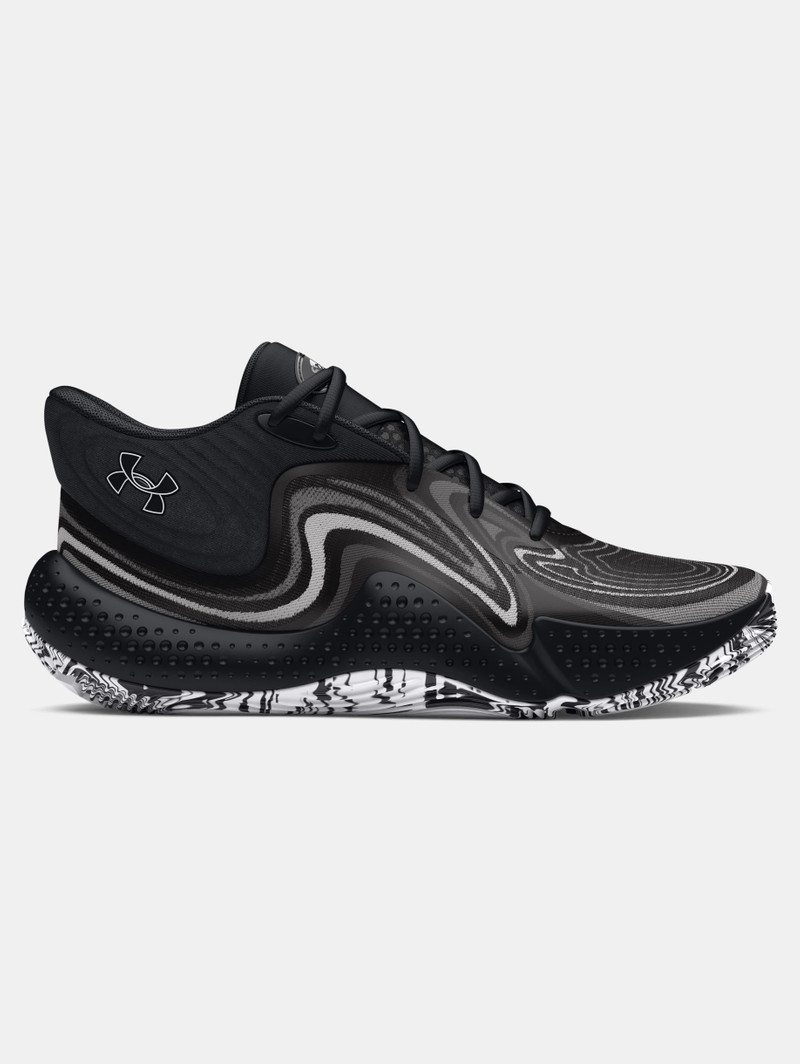 Unisex UA Spawn 6 Mid Basketball Shoes - 1