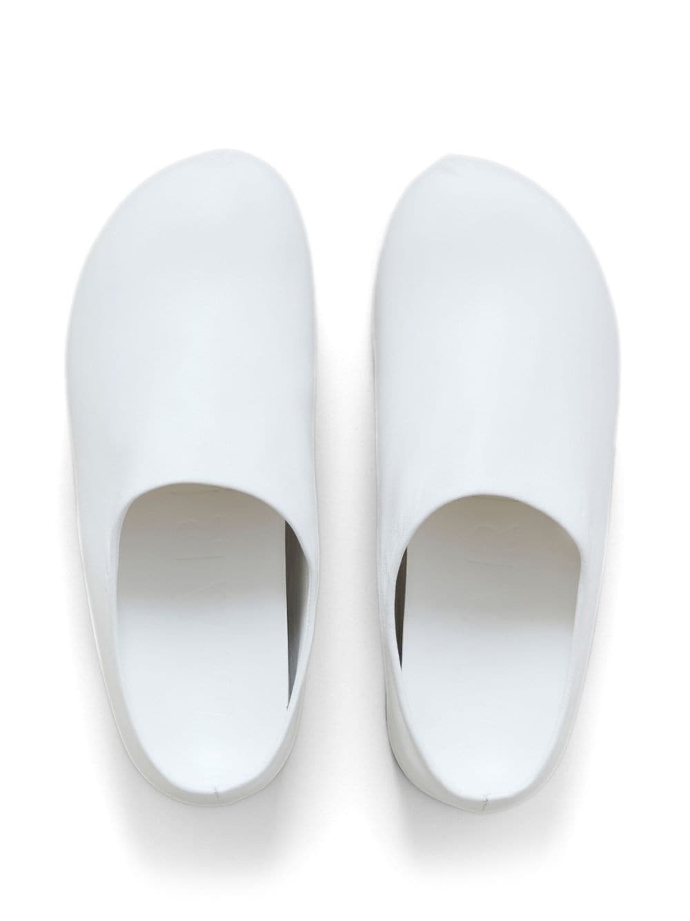 chunky leather mules - 4