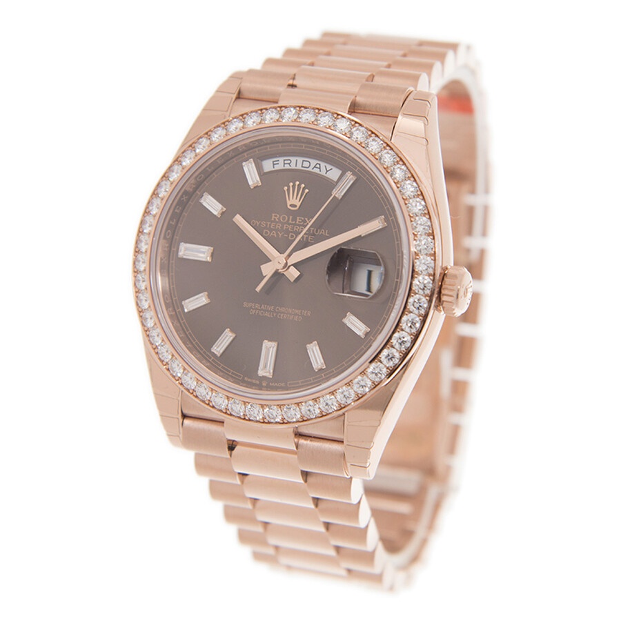 Rolex Day-Date 40 Automatic Diamond Men's Watch 228345CHDP - 3