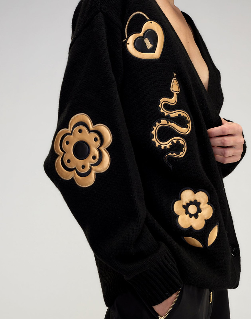 Playful Patchwork Cardigan 8