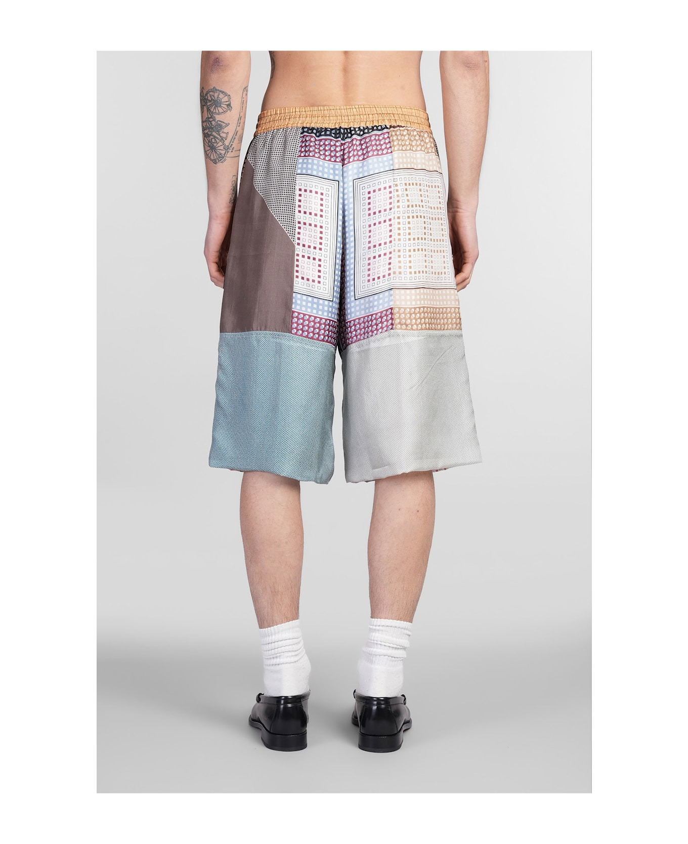 Shorts In Multicolor Silk - 3