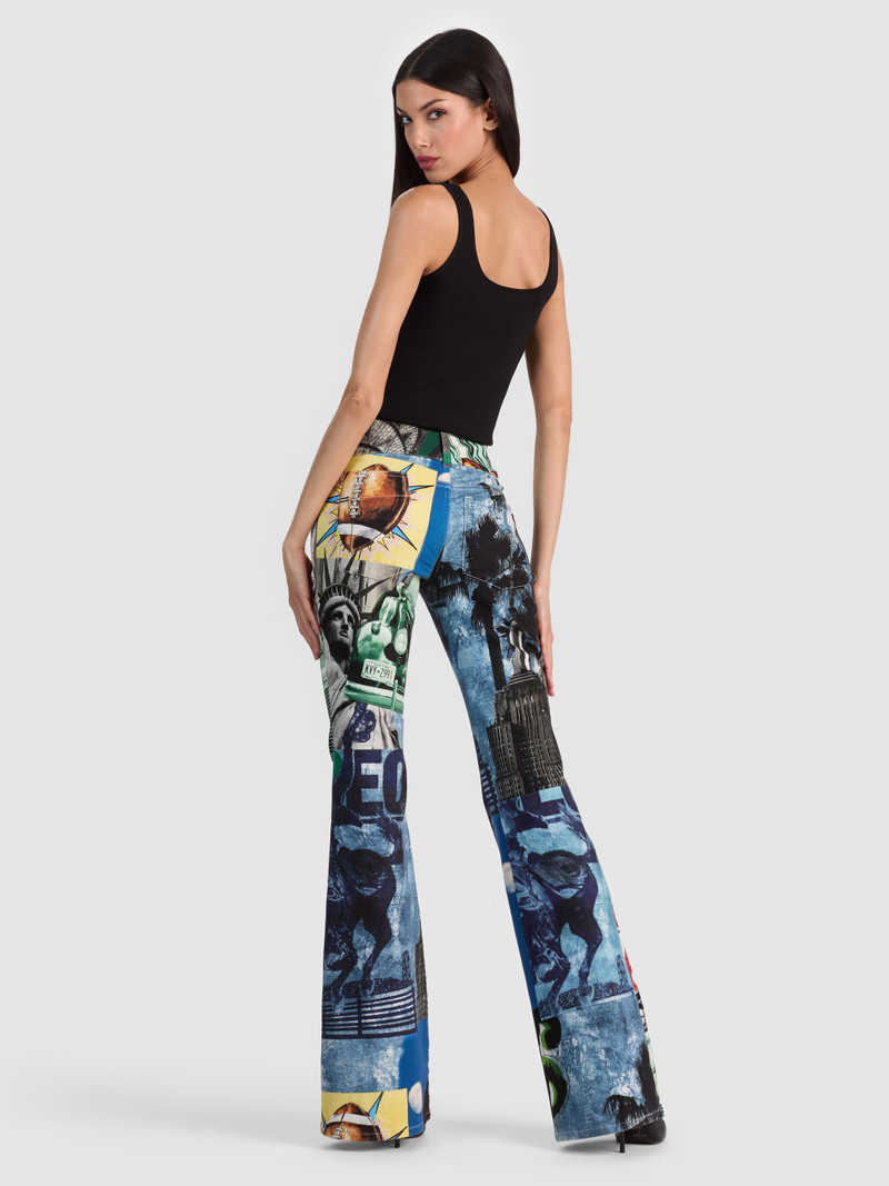 KAI LOW RISE PRINTED JEAN 5