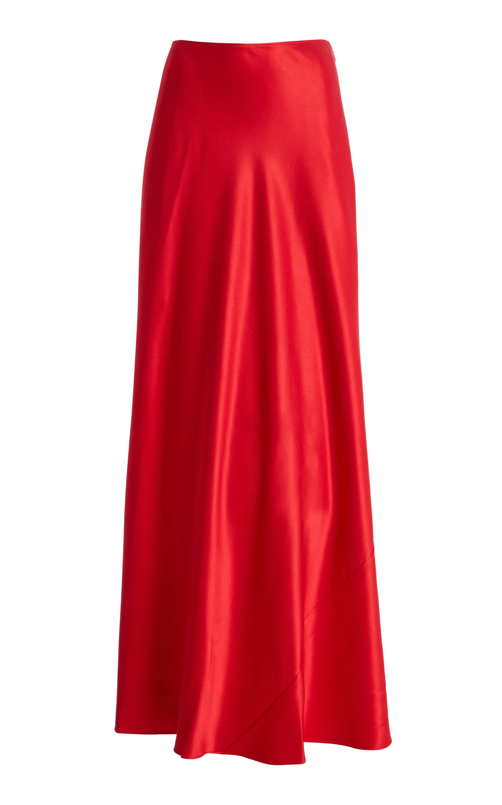 Exclusive Perla Silk Maxi Skirt - 1