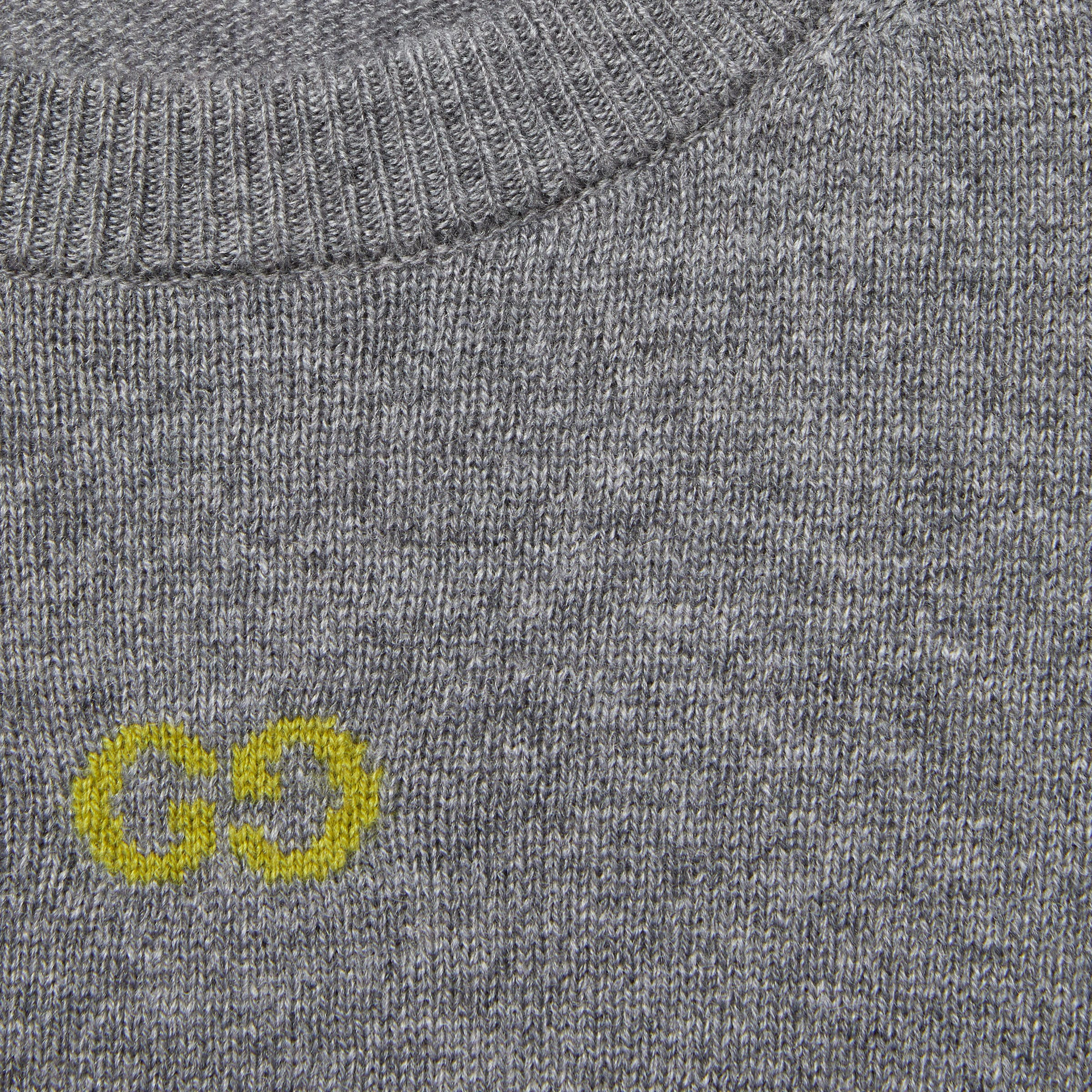 Fine cashmere sweater with intarsia - 6