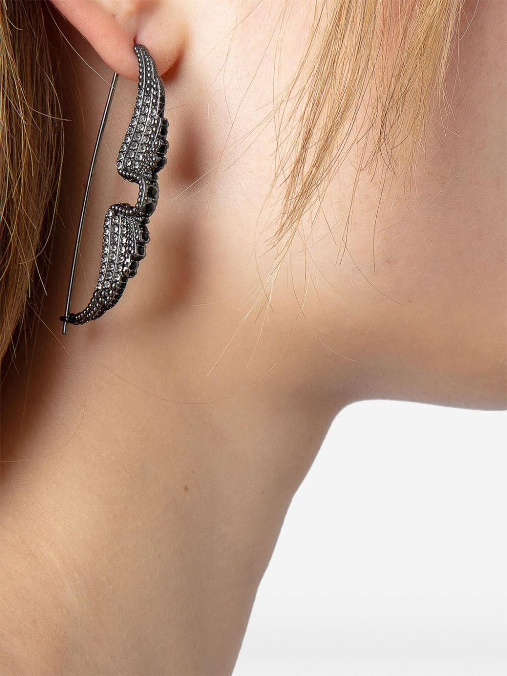 Rock piercing earrings - 4