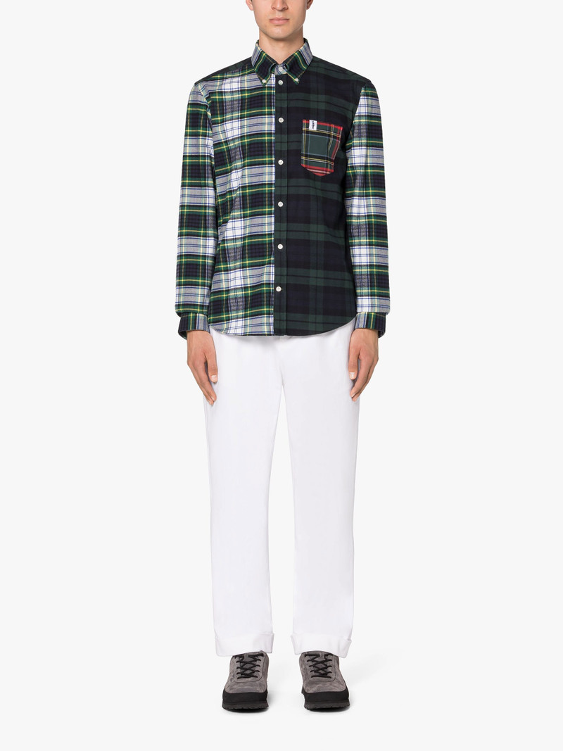 Mackintosh FUN BLOOMSBURY CONTRAST COTTON SHIRT outlook