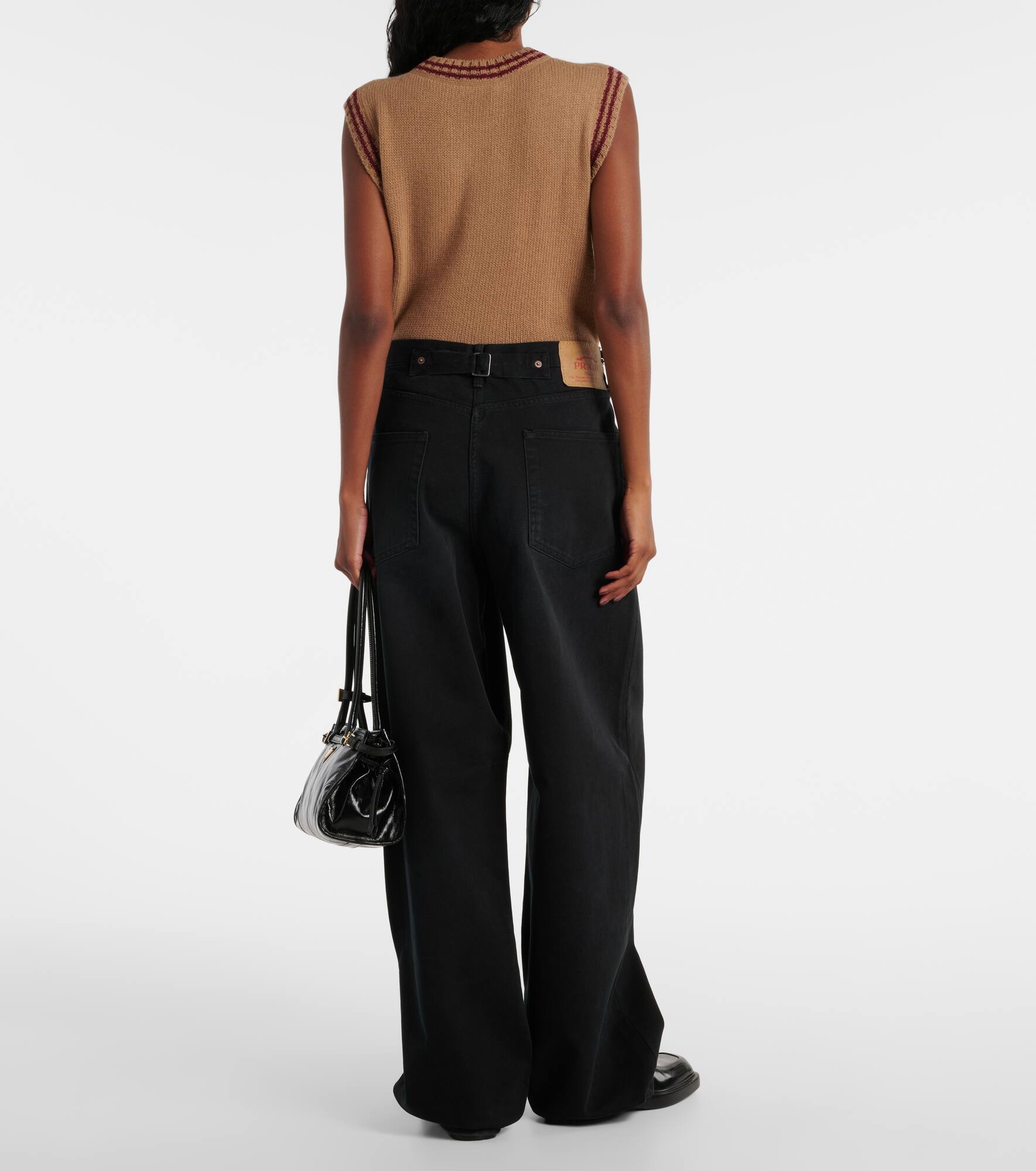 High-rise wide-leg jeans - 3
