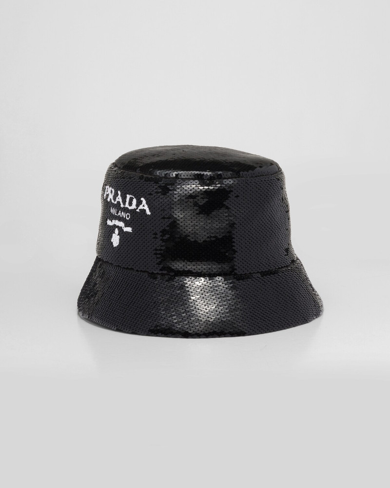 Sequin bucket hat 1