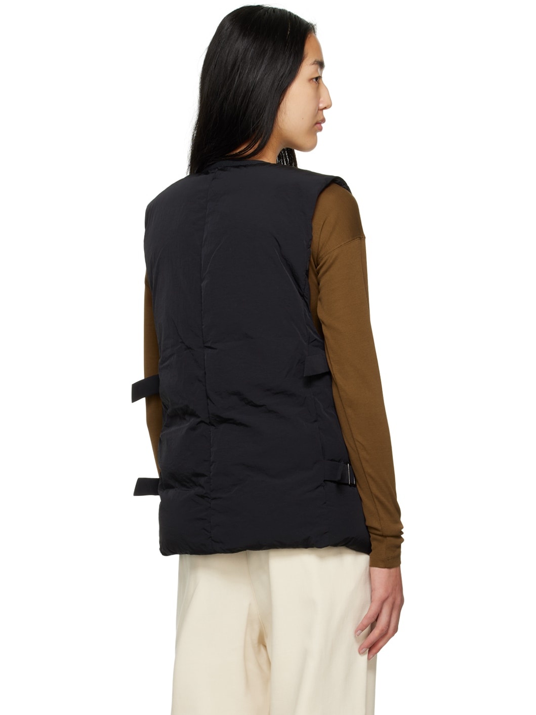 Black 'Le Gilet Carozzu' Vest - 3