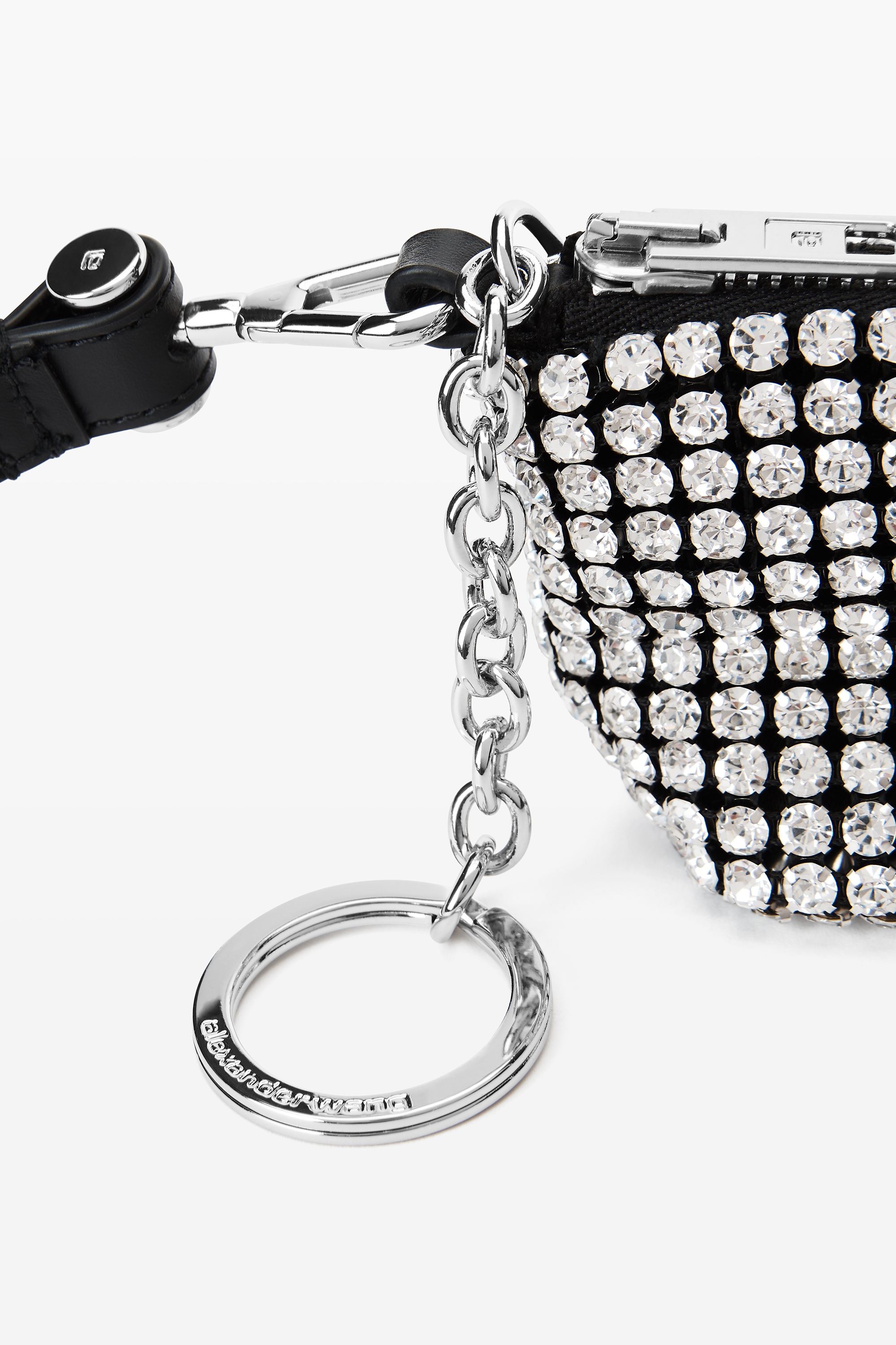 coin purse in crystal mesh - 3