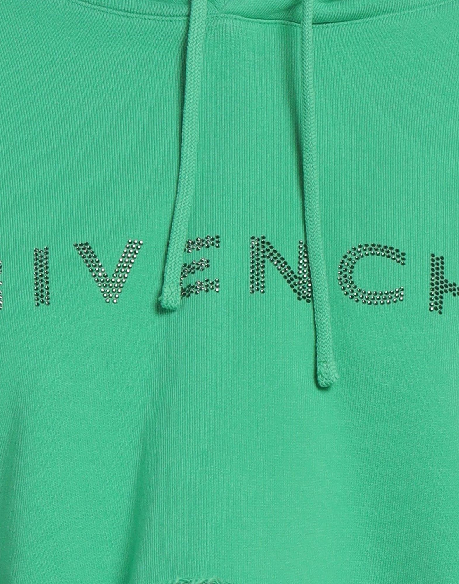 Green Women's Hooded Sweatshirt - 4