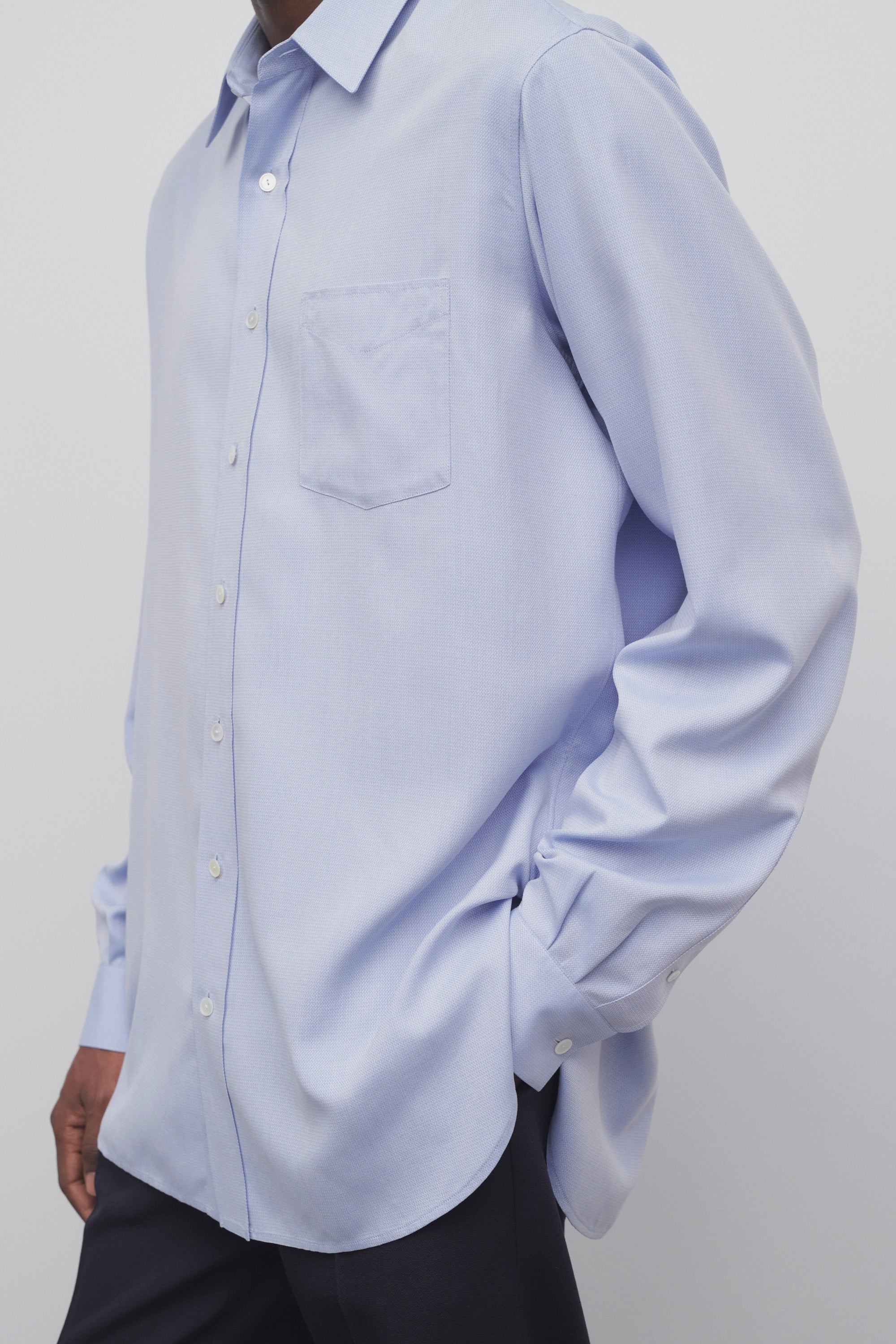 Cardiff Shirt in Silk - 6