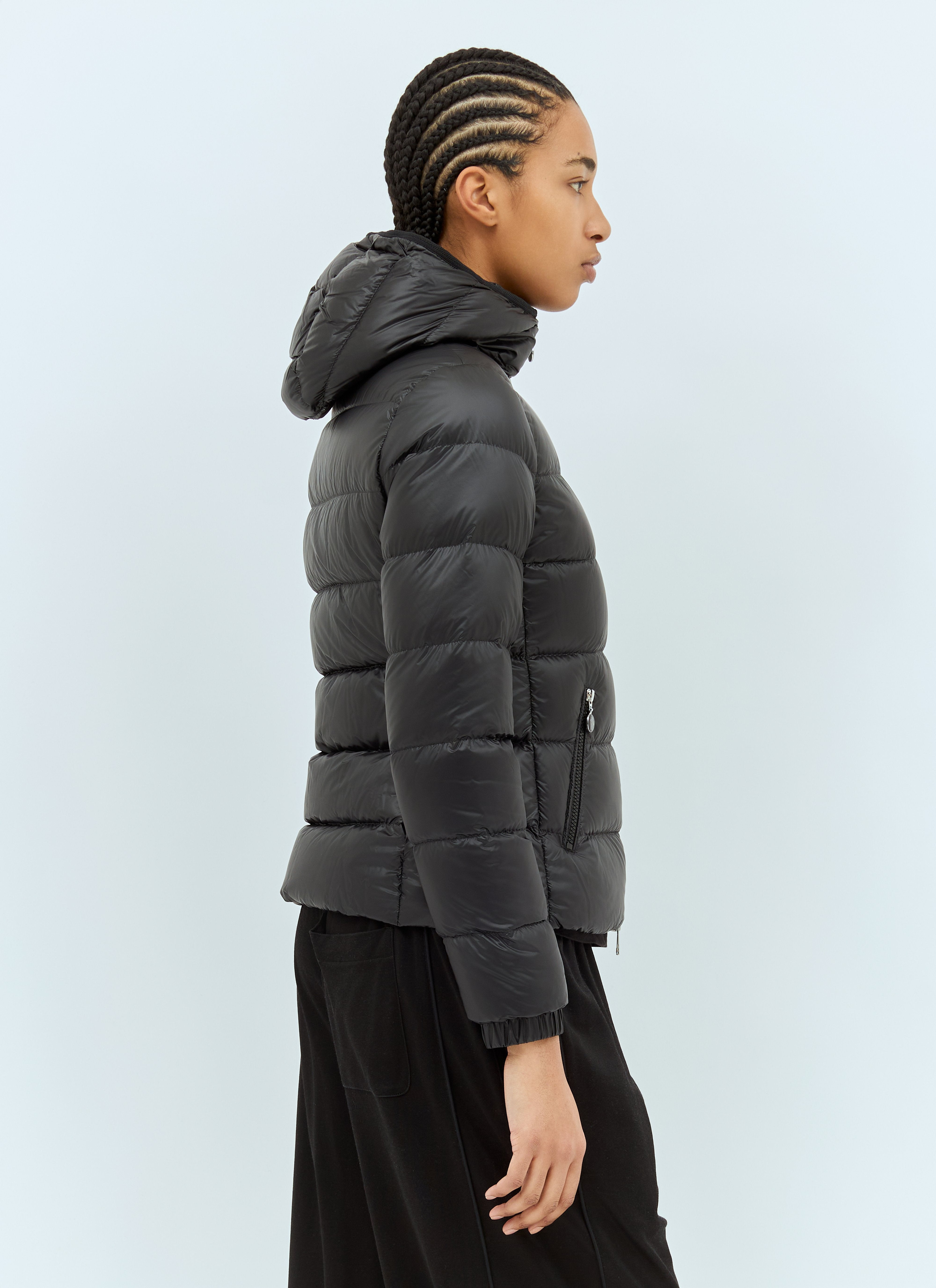 Moncler Women Gles Hooded Short Down Jacket - 4
