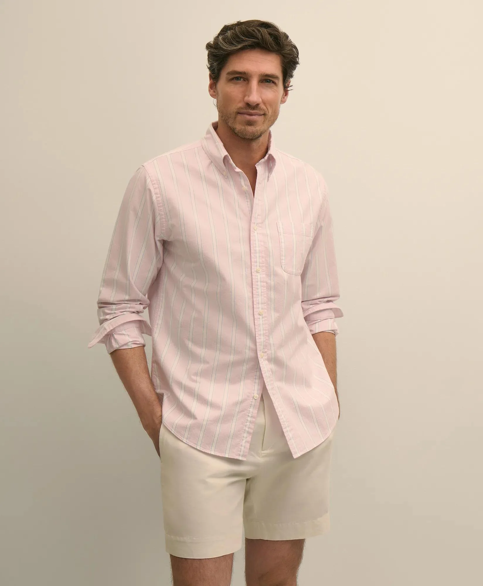 Friday Shirt, Oxford Stripe - 1