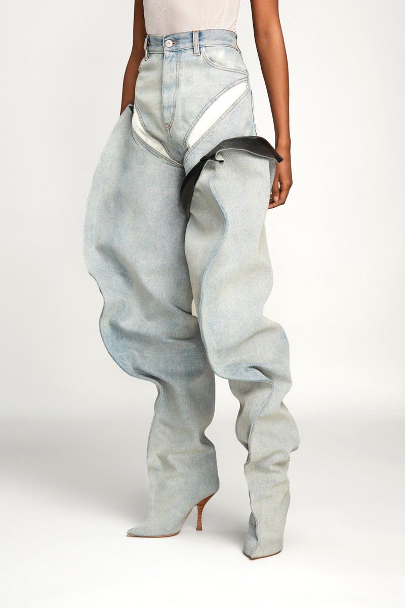 Thigh High Scrunch Boots 1