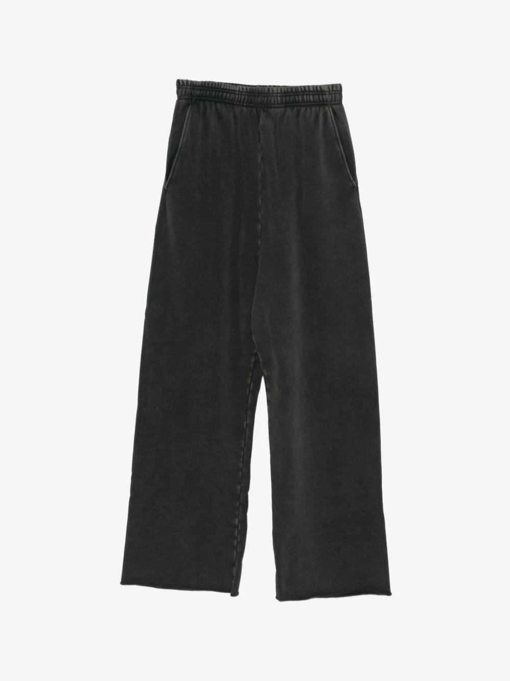 faded-effect elasticated-waist track pants - 1