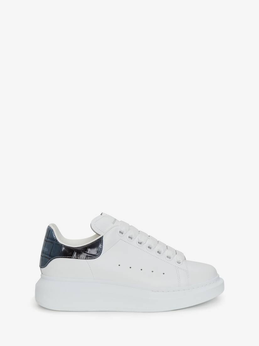 Women's Oversized Sneaker in White/grey - 1