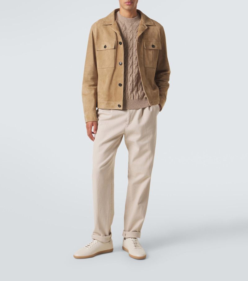 ZEGNA Leather sneakers outlook