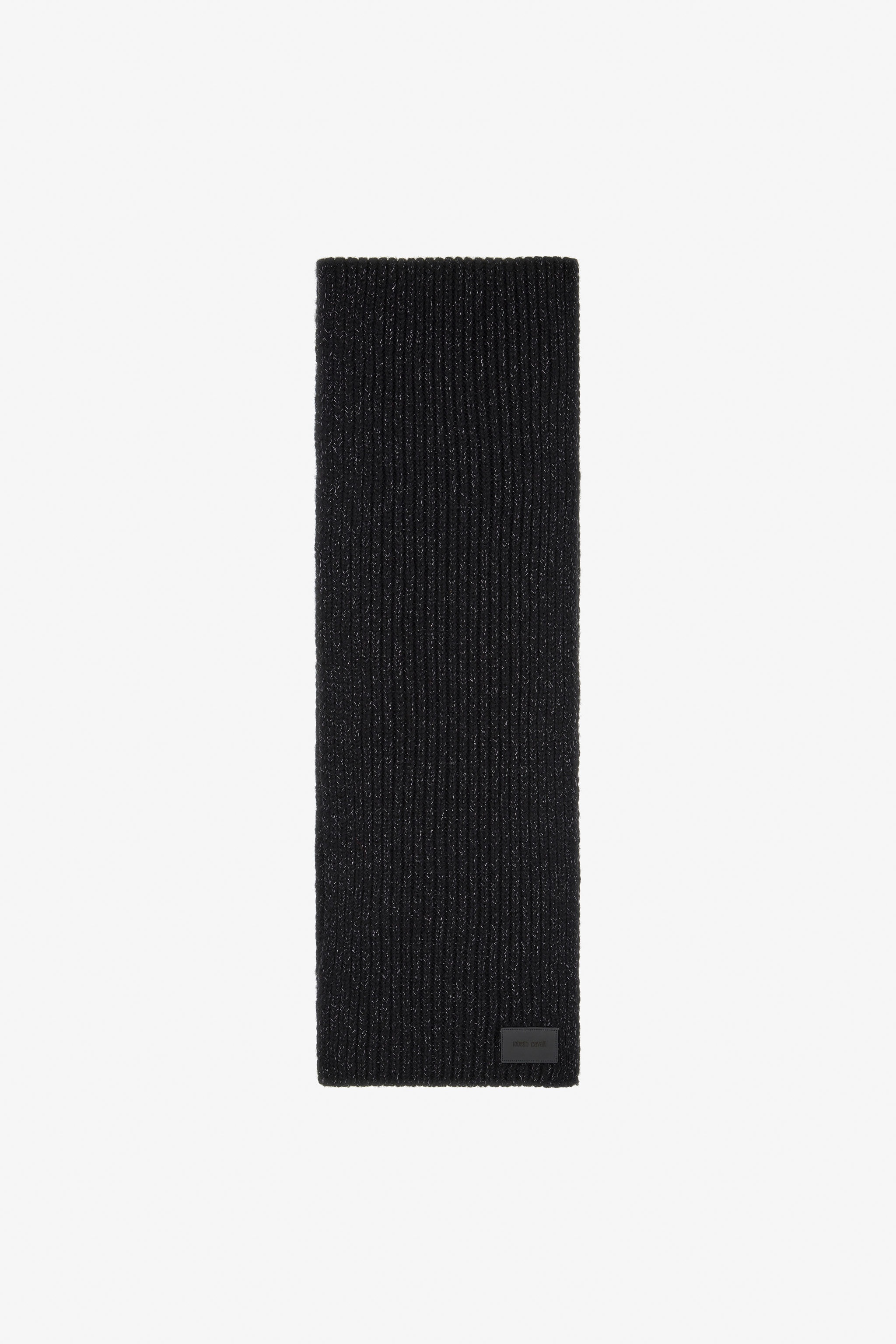 Mohair Blend Scarf with Branded Tag - 1