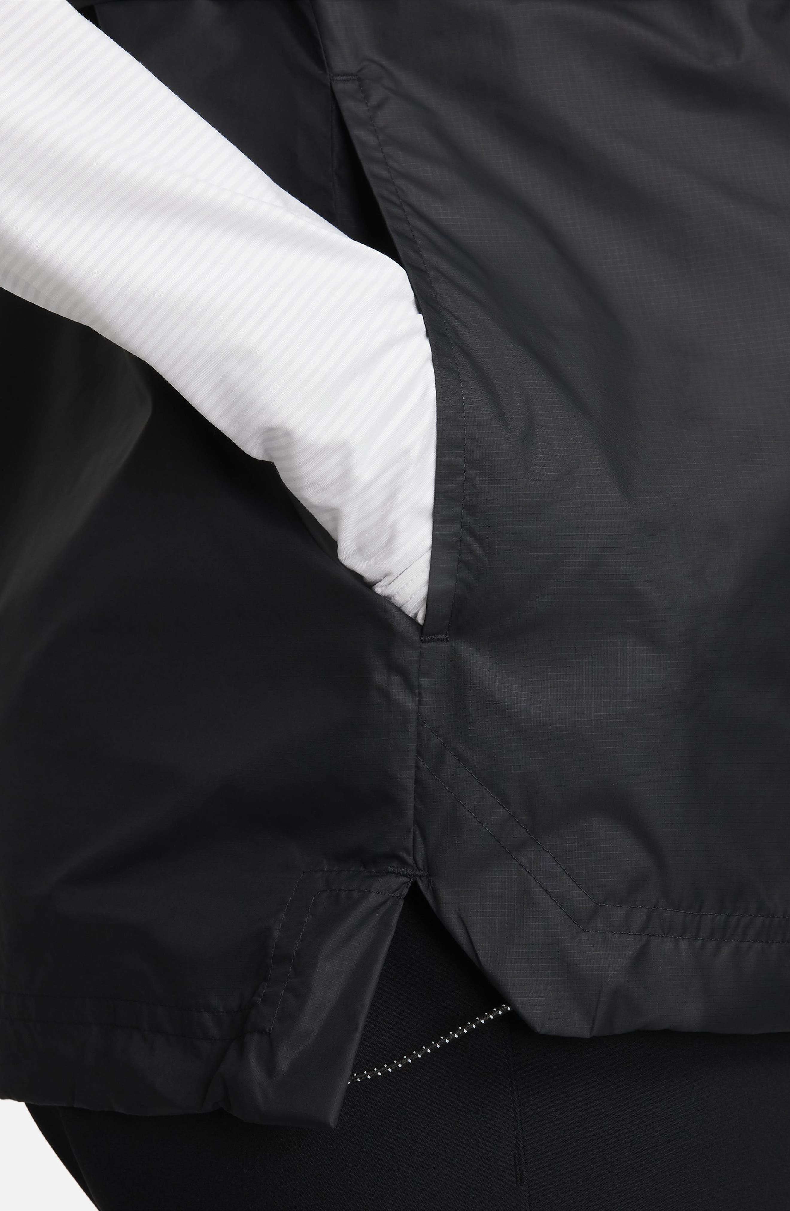 Nike Tour Repel Golf Vest in 010 Black/white at Nordstrom - 3