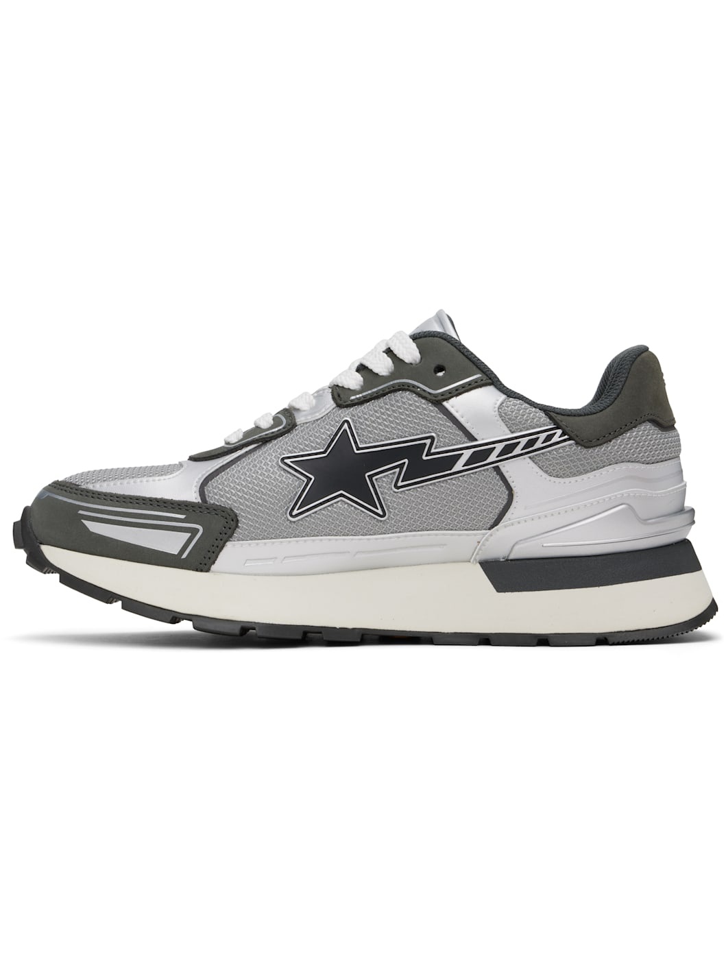 Gray CROSS STA Sneakers - 3
