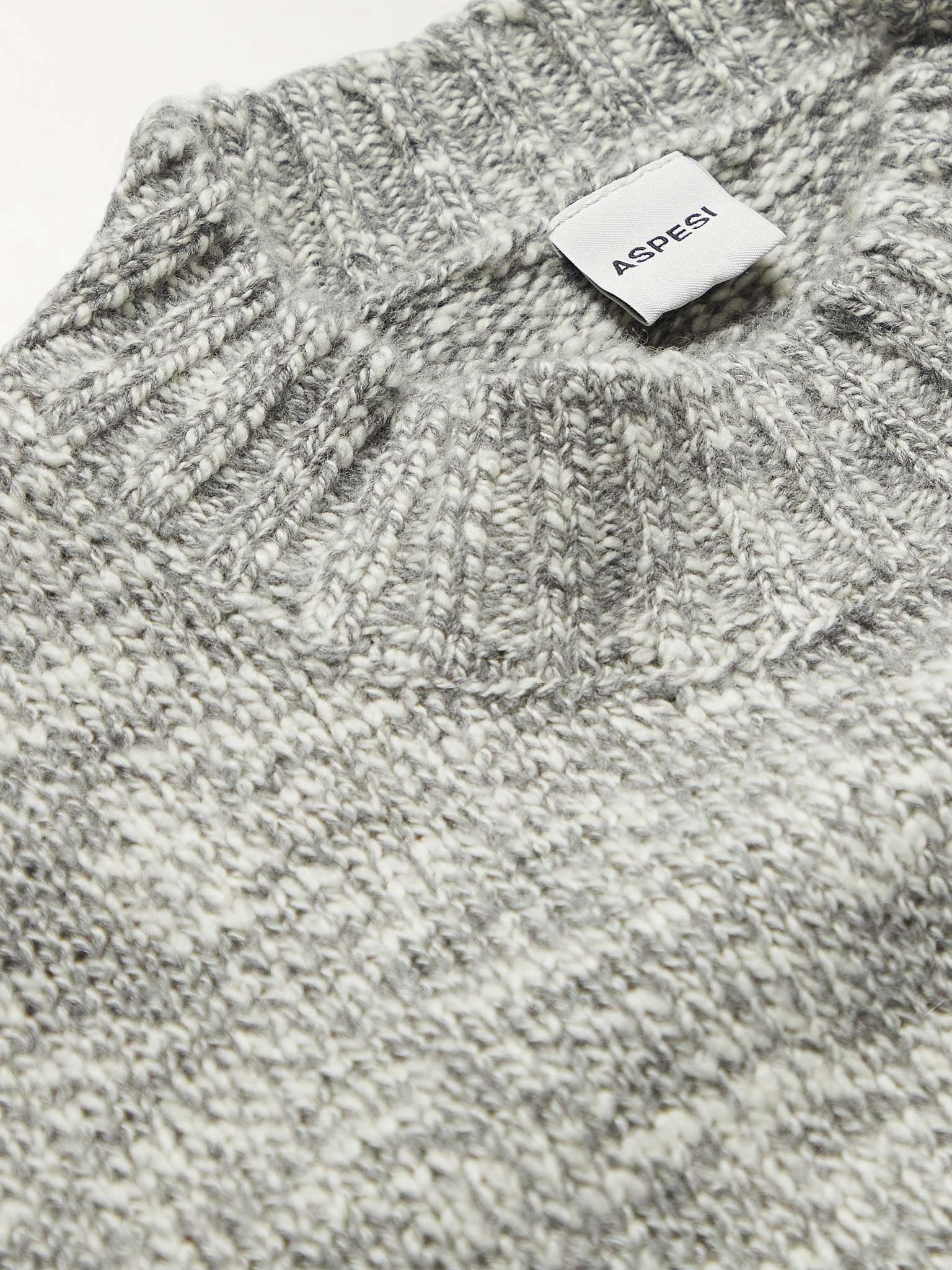 Wool and Cashmere-Blend Sweater - 5