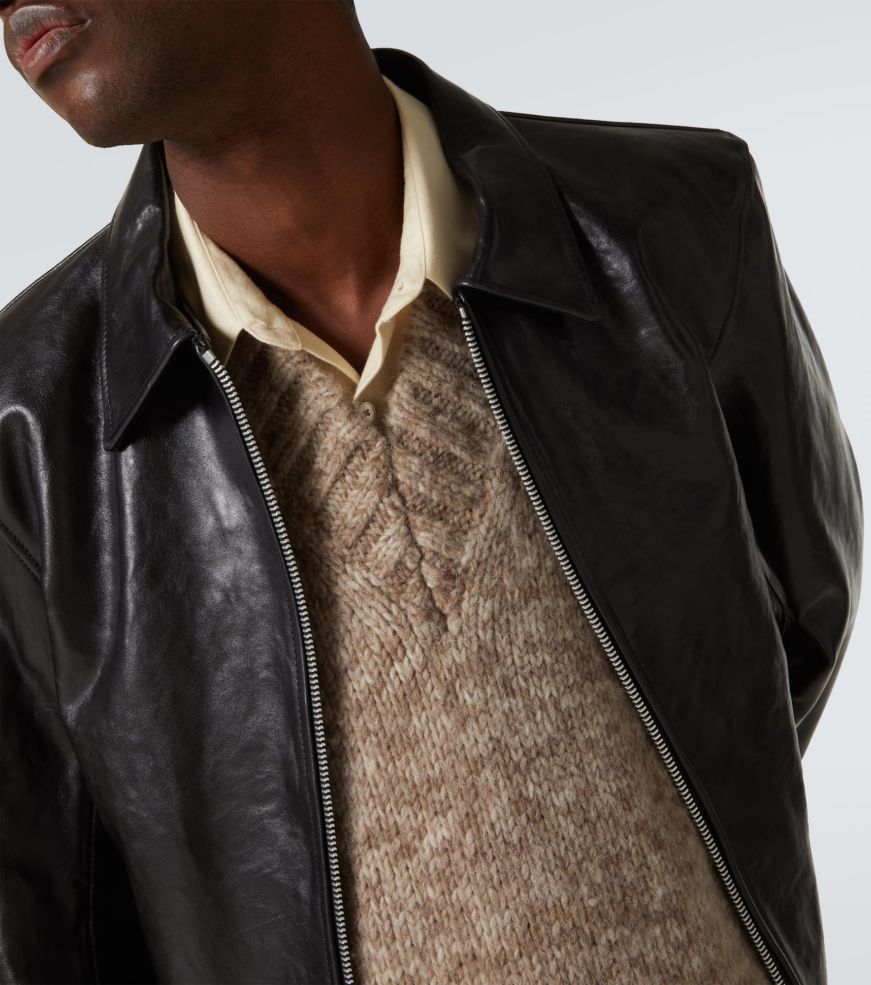 Leather jacket - 6