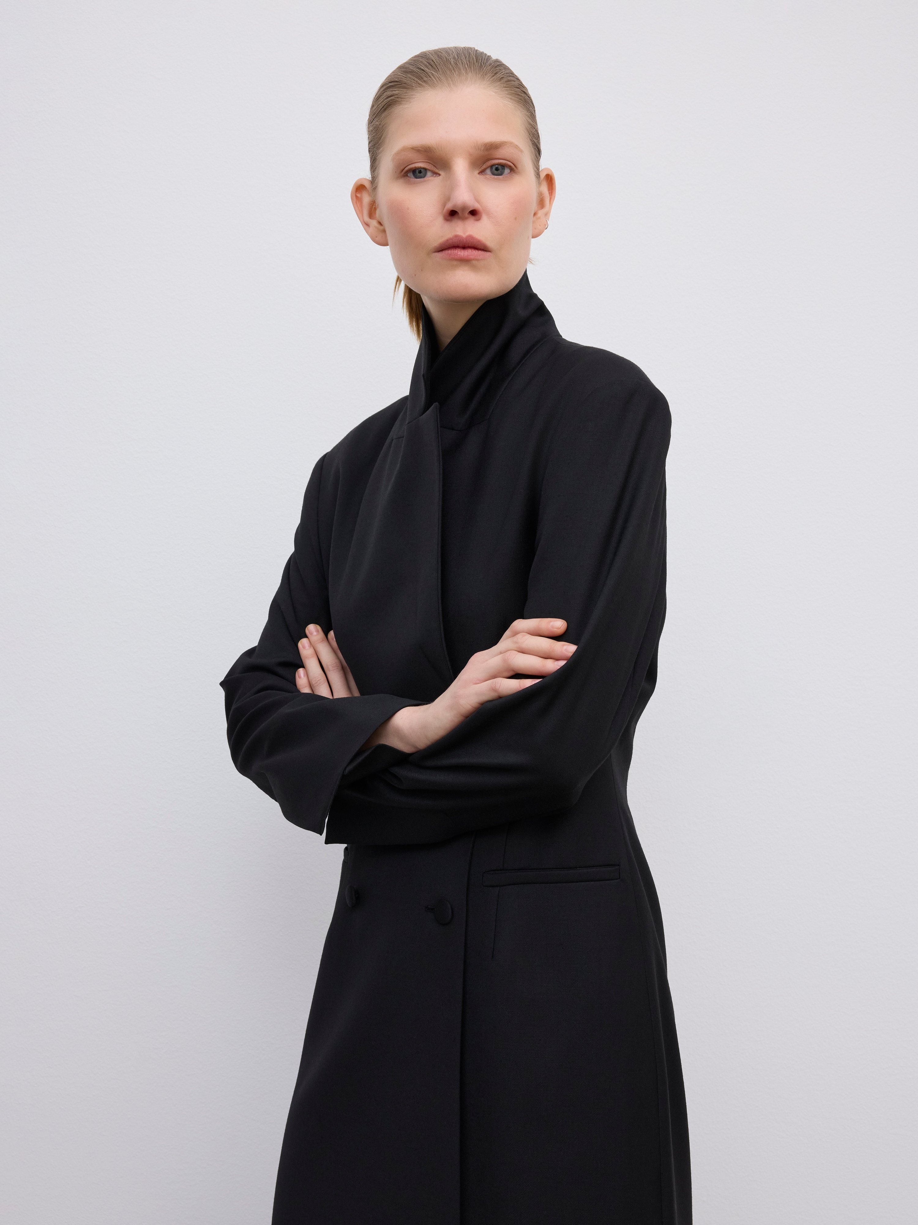 Long tailored blazer - 3