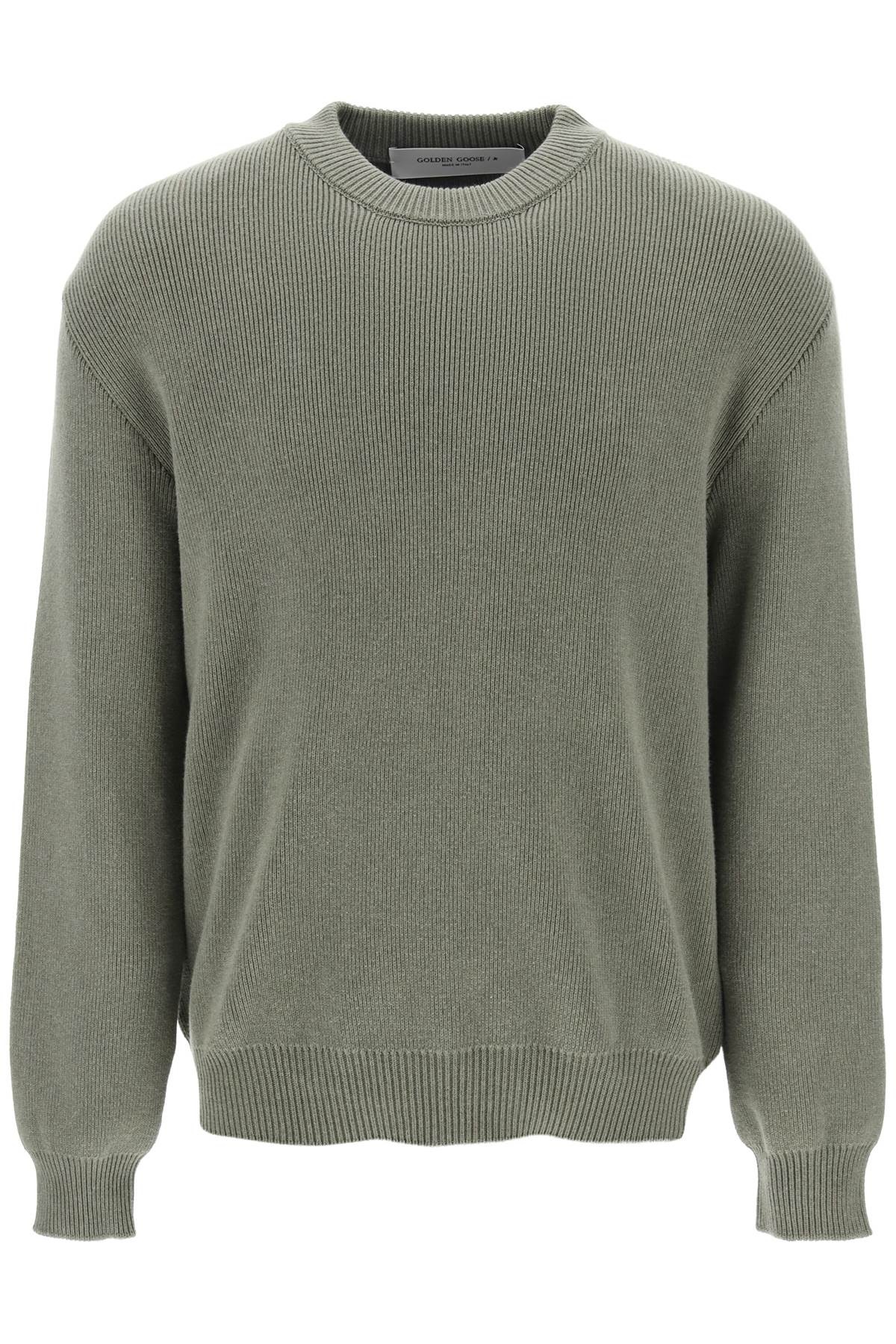 Golden Goose Davis Cotton Rib Sweater Men - 1