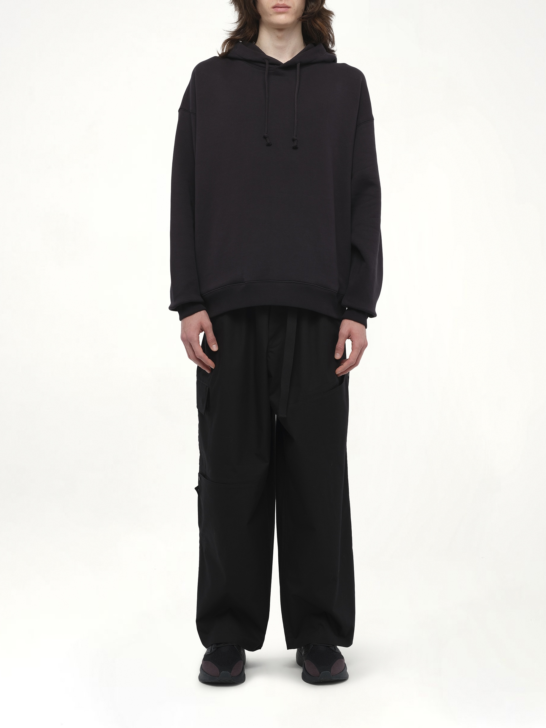 Graphic Hoodie in Black - 7