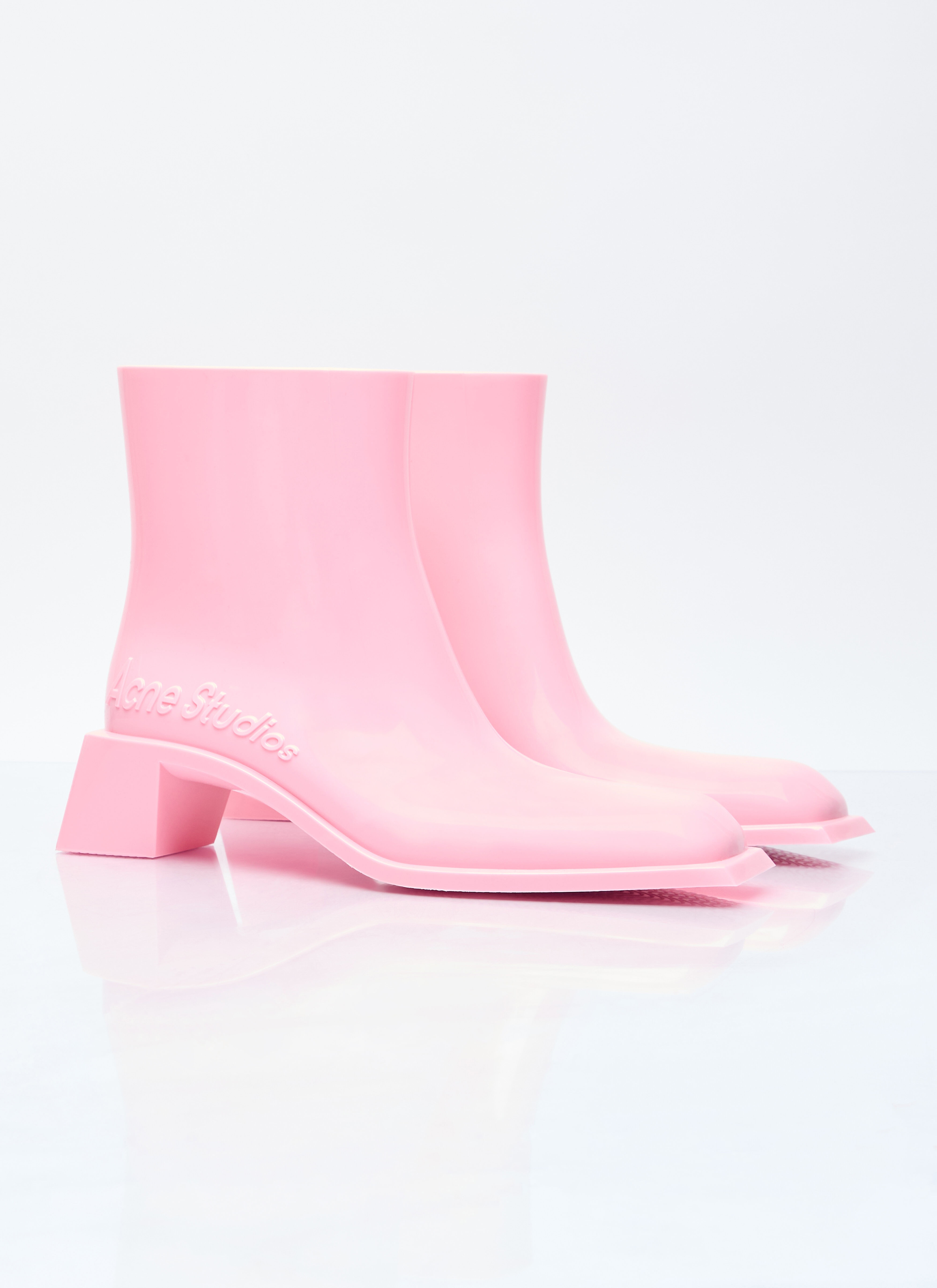 Rubber Ankle Boots - 3