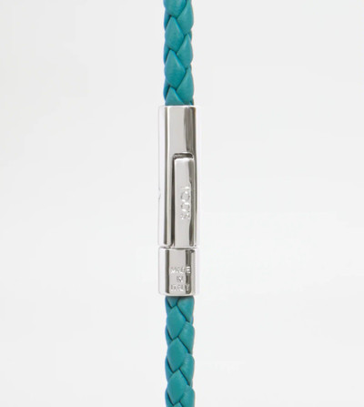 Tod's MYCOLORS BRACELET IN LEATHER - GREEN outlook