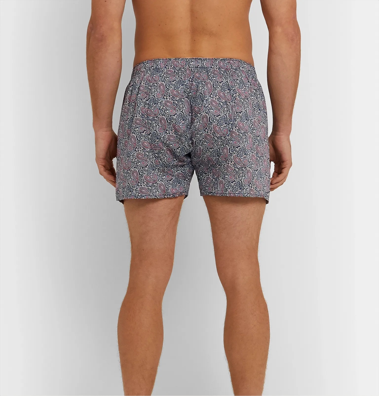 Paisley-Print Cotton Boxer Shorts - 3