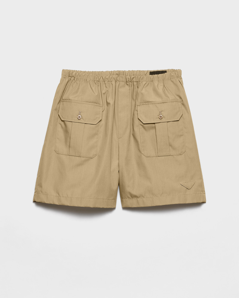 Cotton poplin Bermudas 1