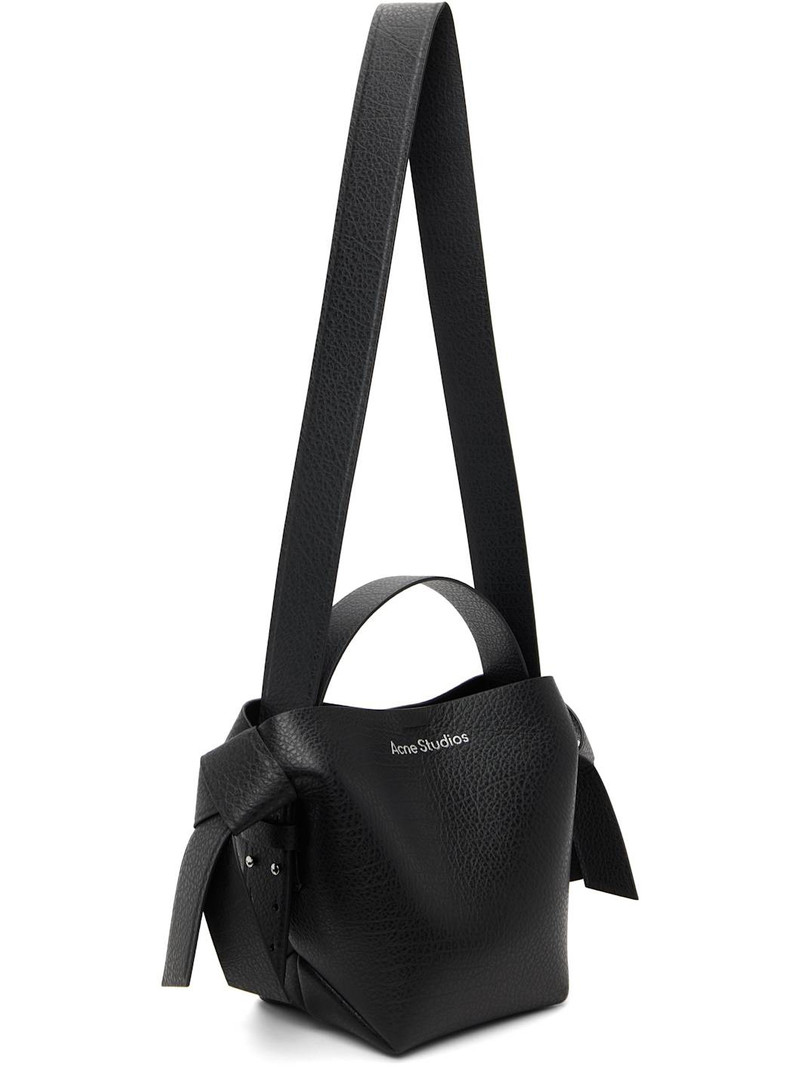 Acne Studios Black Musubi Mini Shoulder Bag outlook