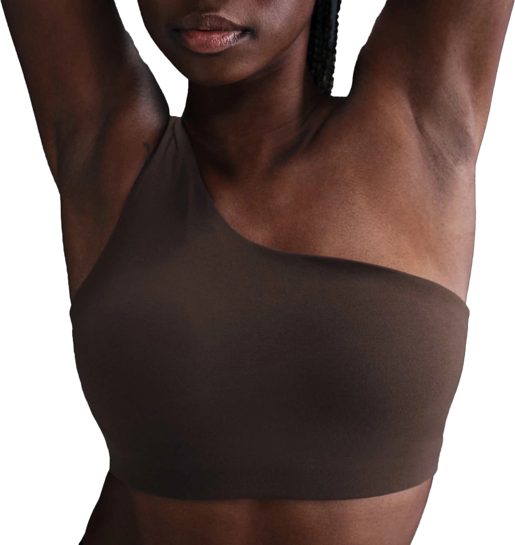 Nike Women's Zenvy Asymmetrical Light-Support Padded Sports Bra - 1
