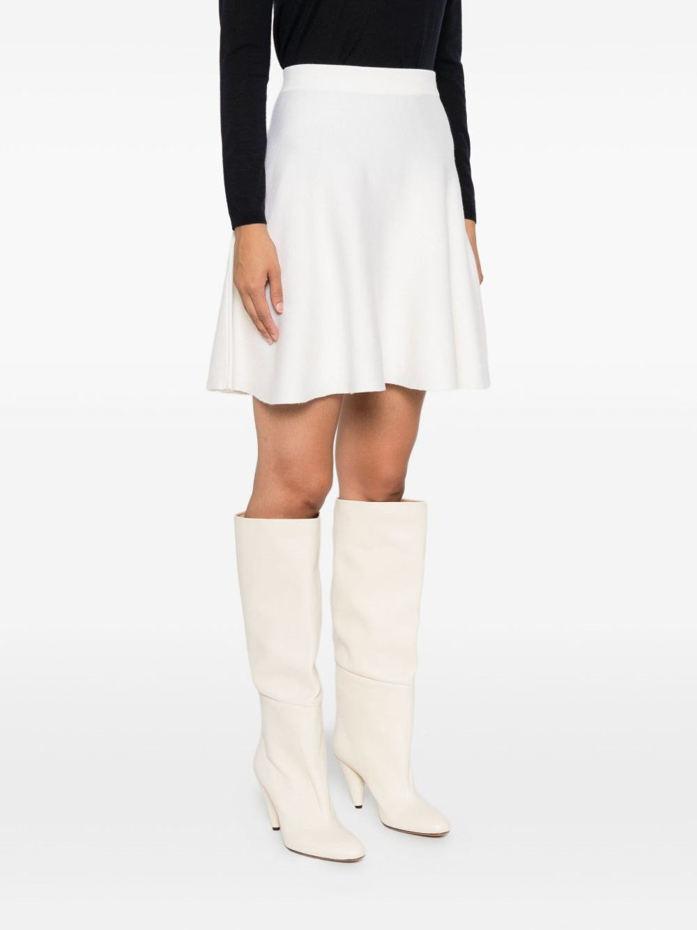Wool midi skirt - 2