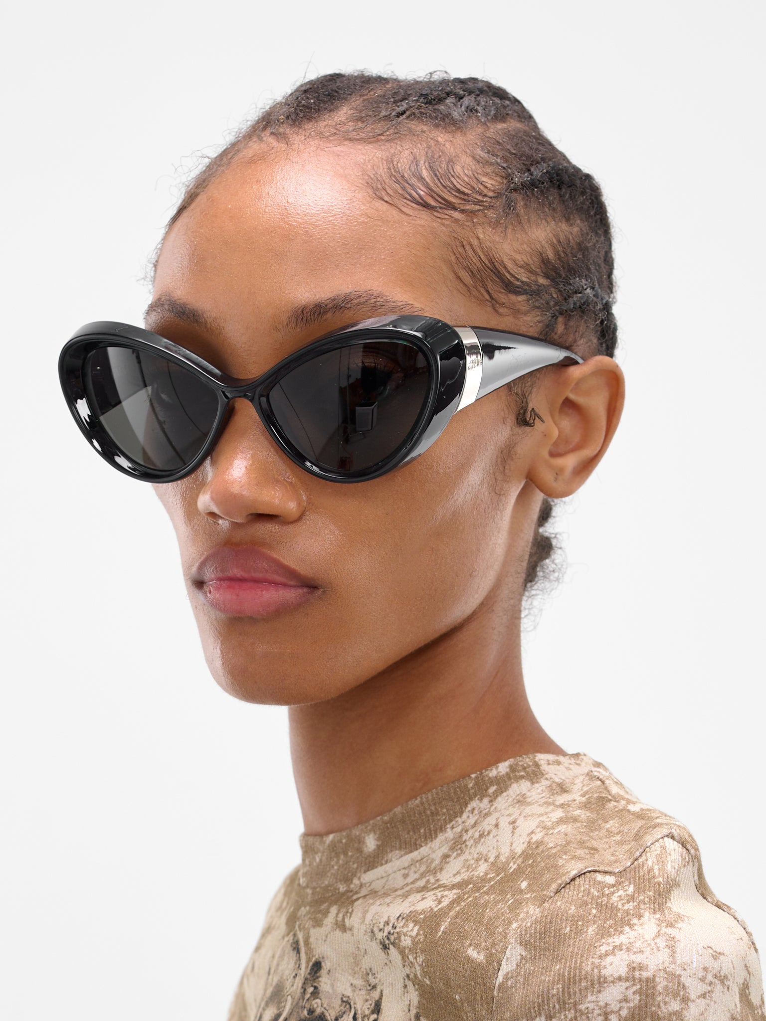The Anthracite Parisian Cat Sunglasses - 3