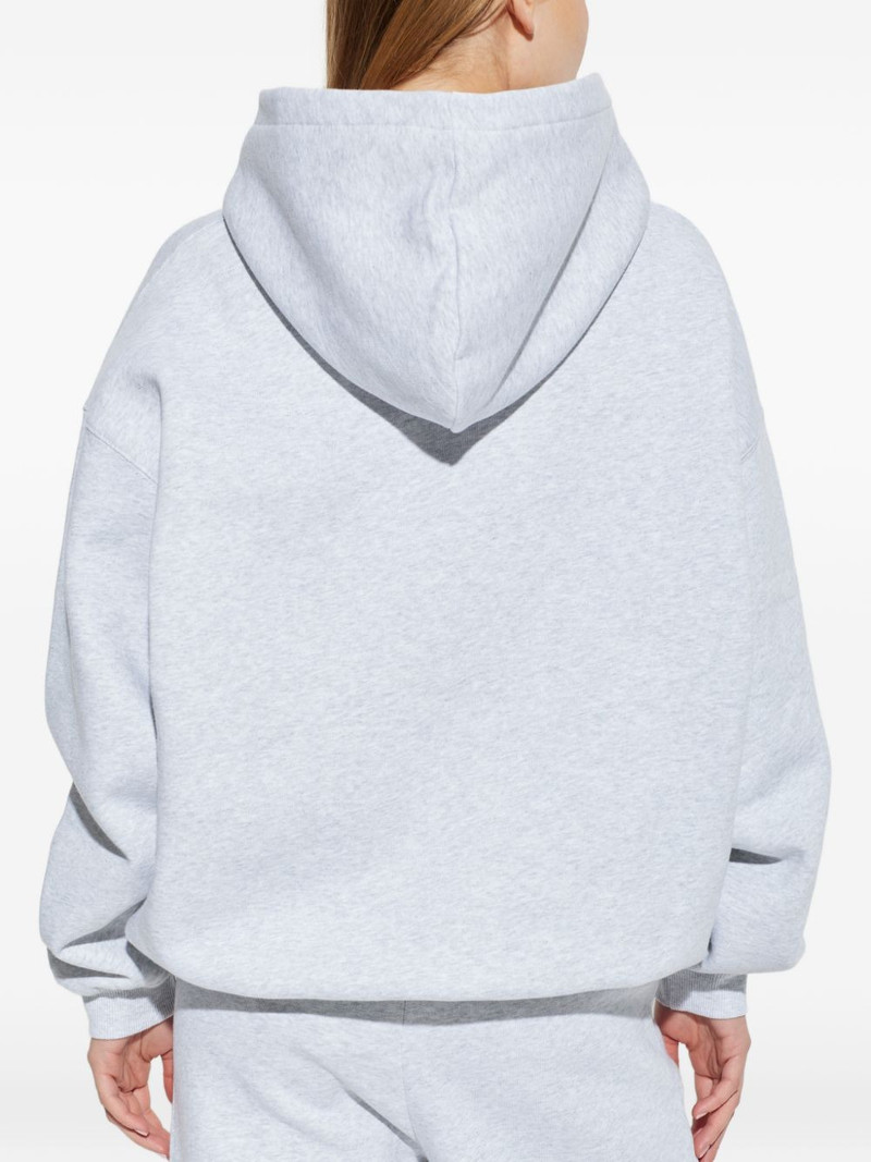 logo-print hoodie 4