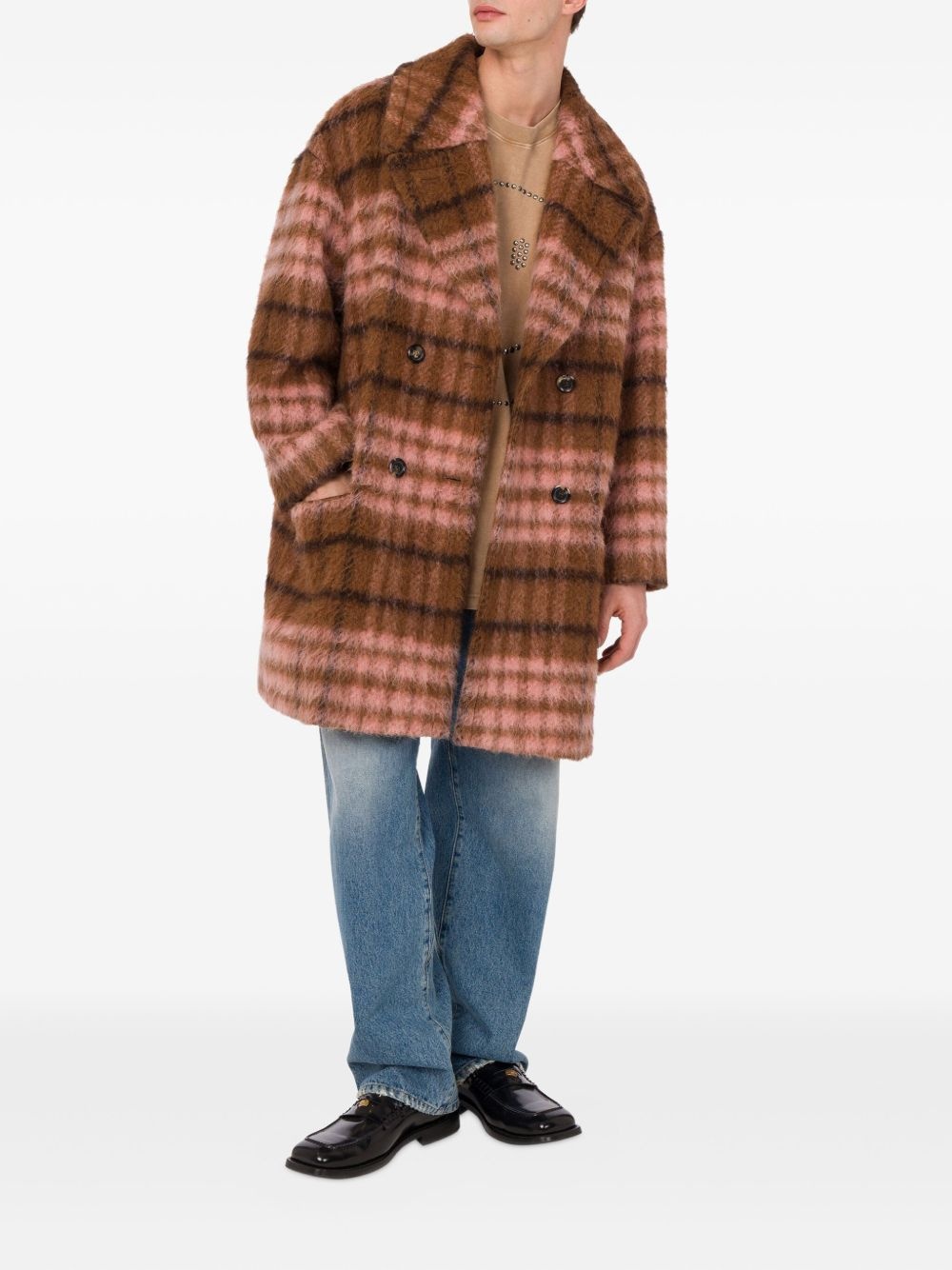 double-breasted coat - 2
