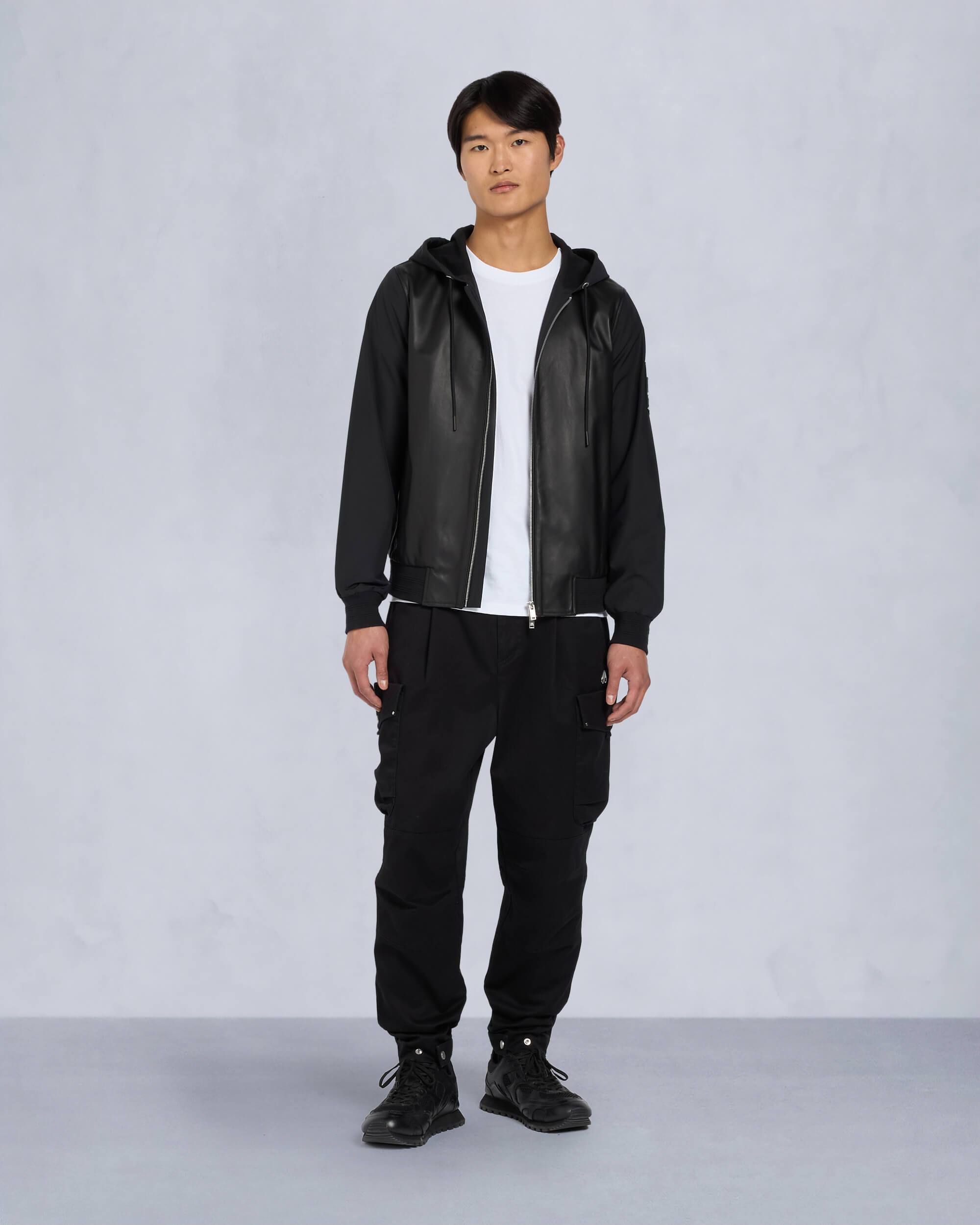 RUFUS MIXMEDIA LEATHER JACKET - 2