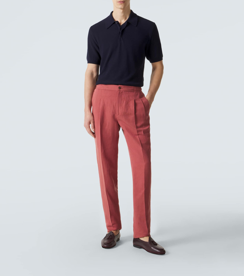 RUBINACCI Pleated tapered pants outlook