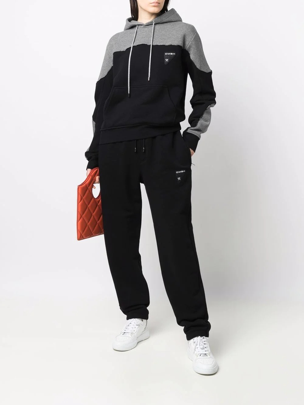 logo-leg track pants - 3