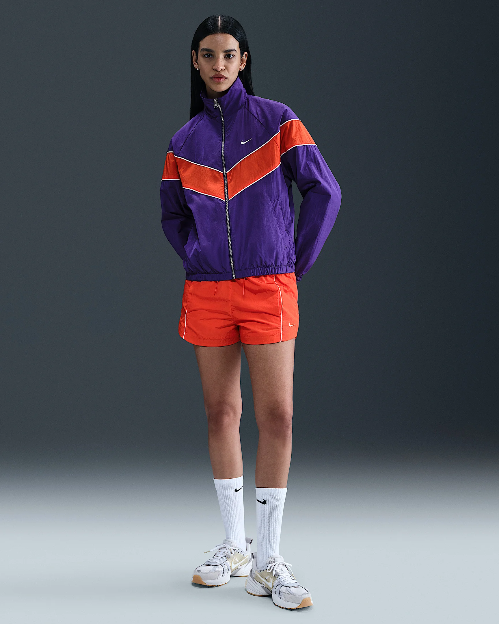 Nike Windrunner Women's Mid-Rise 2" Woven Shorts - 1