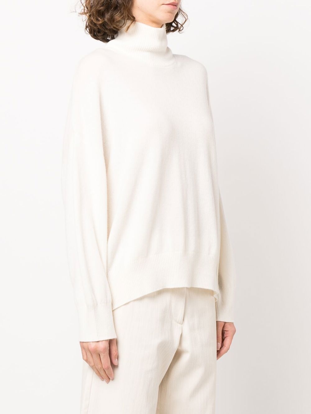 long-sleeve roll-neck jumper - 3