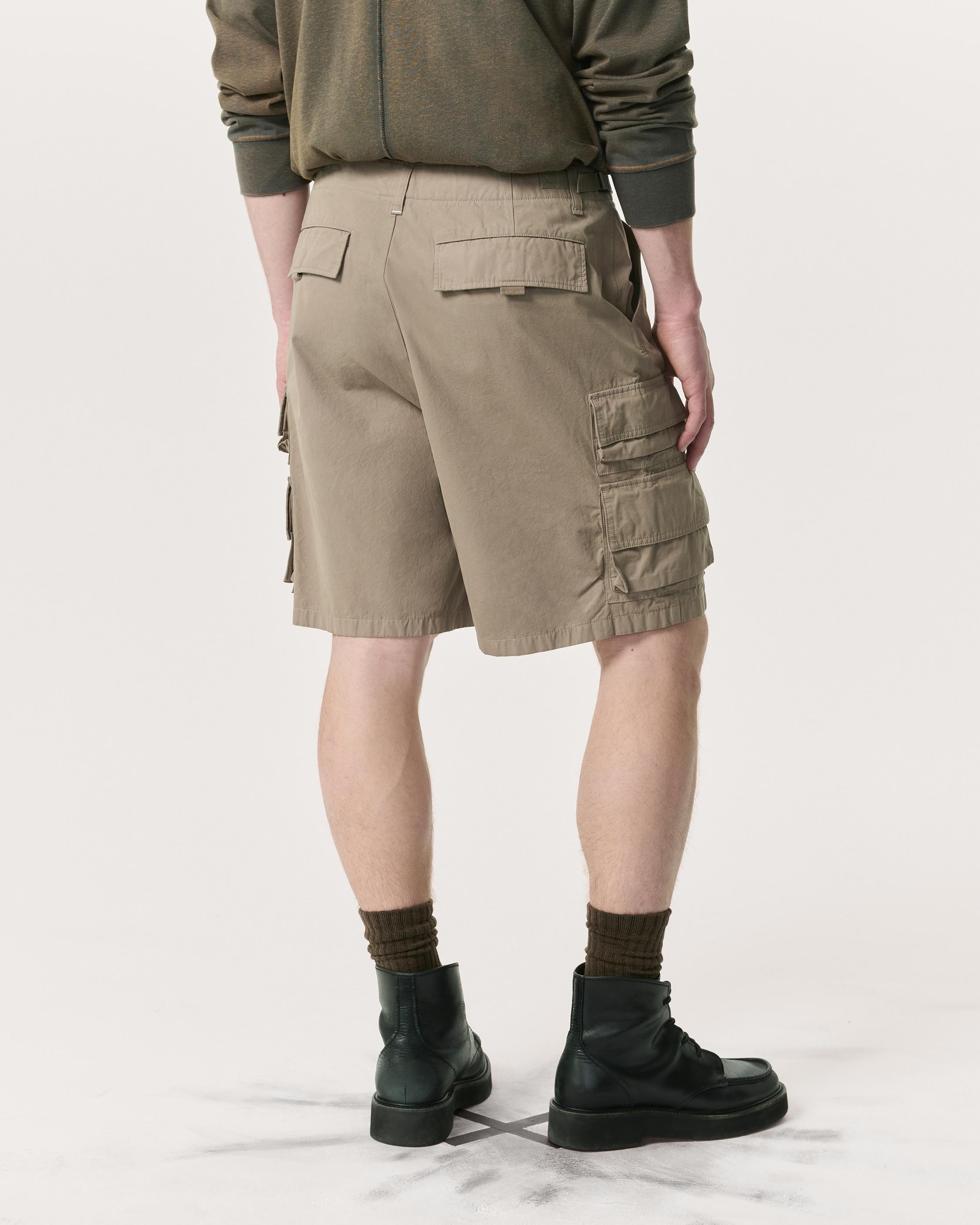 Union 8.5" Relaxed Straight Cotton Cargo Shorts - 5